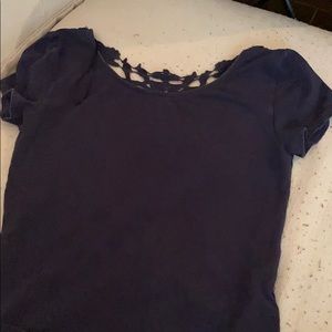 dark blue dress shirt